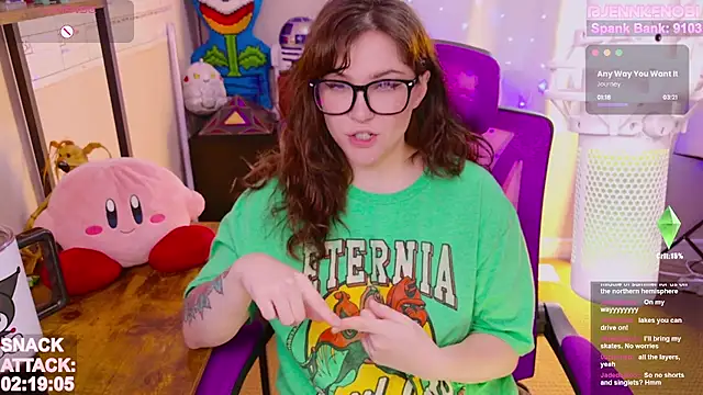 JennKenobi online show from 03/17/25, 03:40