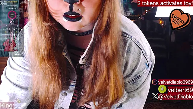 VelvetDiablo online show from 10/21/25, 12:22