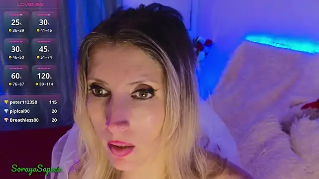 Snapshot of SorayaSapeca chatting on 02/25/25, 01:39 SorayaSapeca online show from 02/25/25, 01:39