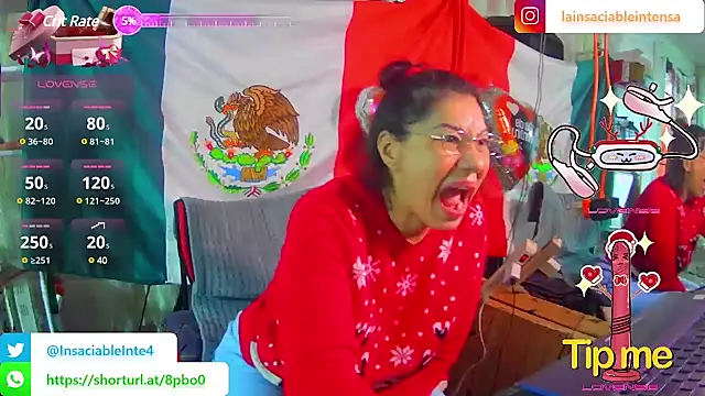 LaInsaciableIntensa online show from 02/20/25, 11:10