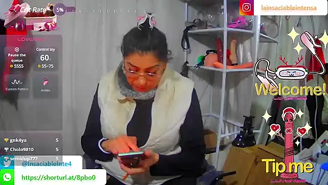 LaInsaciableIntensa online show from 02/23/25, 01:57