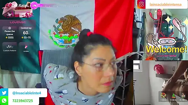 LaInsaciableIntensa online show from 03/11/25, 10:20