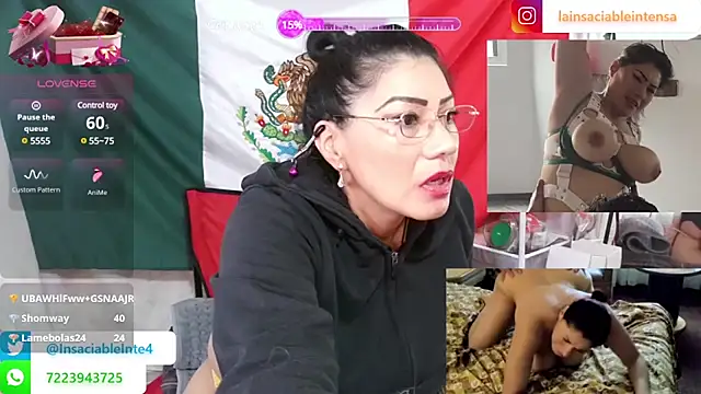 LaInsaciableIntensa online show from 03/16/25, 08:32