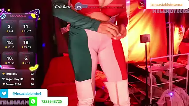 LaInsaciableIntensa online show from 09/15/25, 02:22