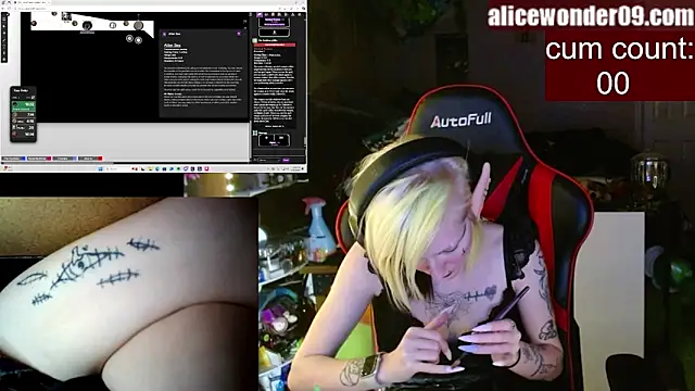 alicewonder09 online show from 01/31/25, 07:39