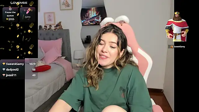 Snapshot of samysweet_8 chatting on 03/03/25, 04:24 samysweet 8 online show from 03/03/25, 04:24