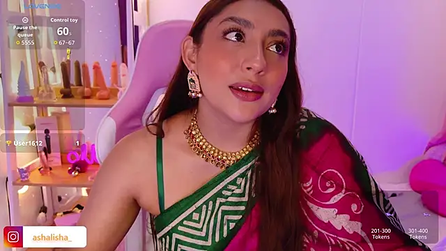 ashalisha online show from 10/13/25, 02:28