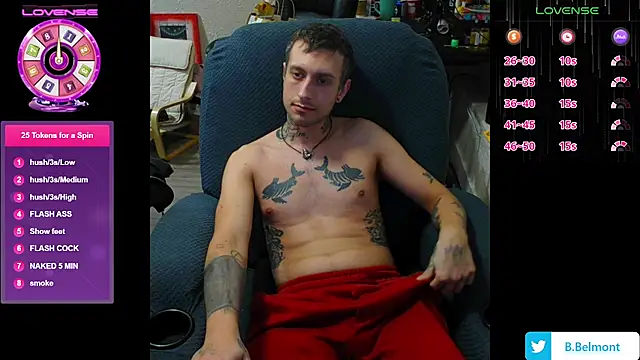 Snapshot of BobbyBelmont13 chatting on 01/11/25, 10:40 BobbyBelmont13 online show from 01/11/25, 10:40