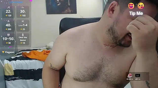 Snapshot of oso_dirty_ chatting on 02/16/25, 08:33 oso dirty  online show from 02/16/25, 08:33