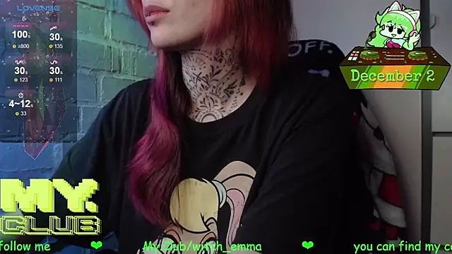 Witch Emma online show from 12/02/25, 07:31