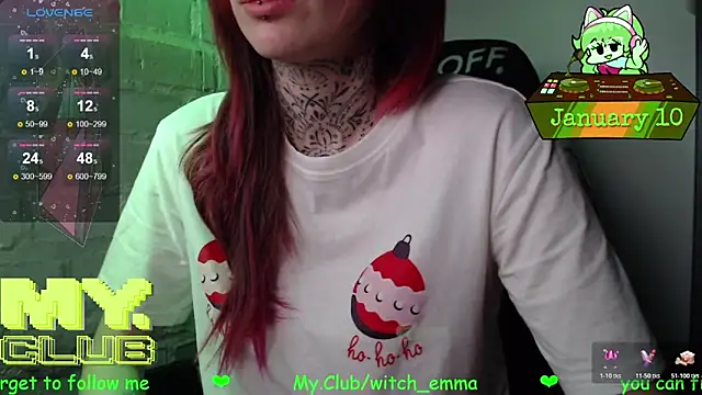 Witch Emma online show from 01/10/26, 09:11