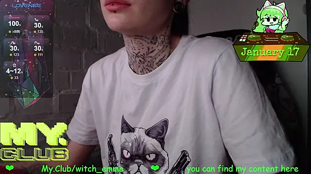 Witch Emma online show from 01/17/26, 08:08