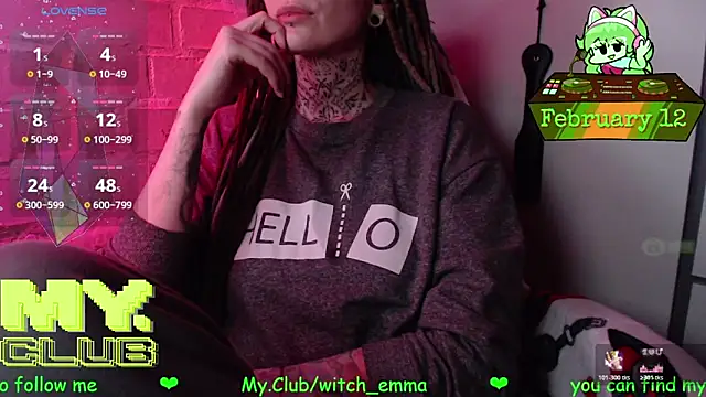 Witch Emma online show from 02/12/26, 07:31