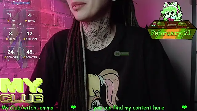 Witch Emma online show from 02/21/26, 07:37