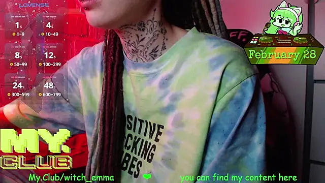 Witch Emma online show from 02/28/26, 08:48