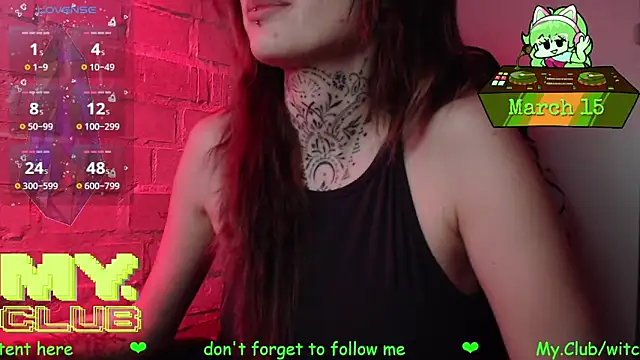 Witch Emma online show from 03/15/26, 05:30