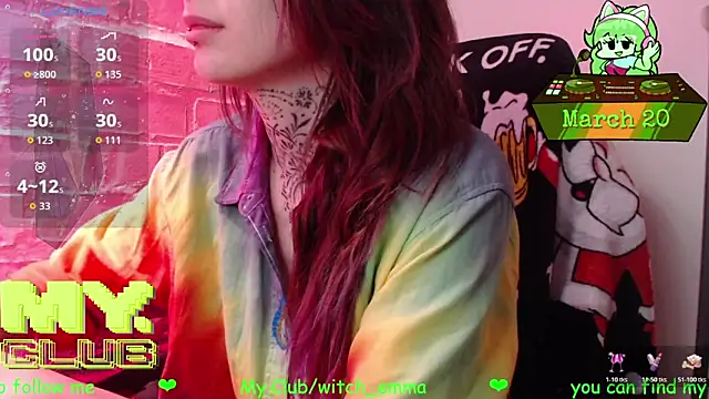 Witch Emma online show from 03/20/26, 08:19