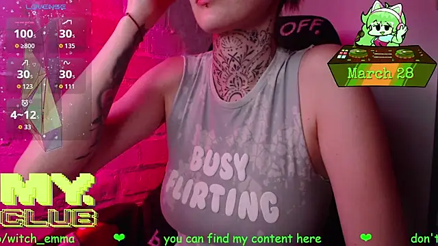 Witch Emma online show from 03/28/26, 09:03