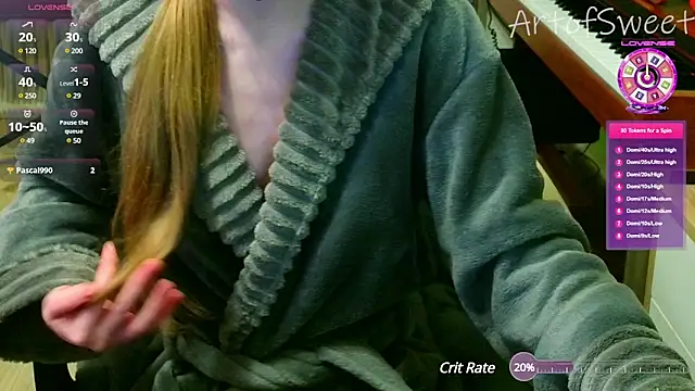 ArtofSweet online show from 03/12/25, 05:28