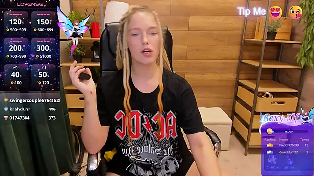  fiona Love online show from 01/27/25, 03:15
