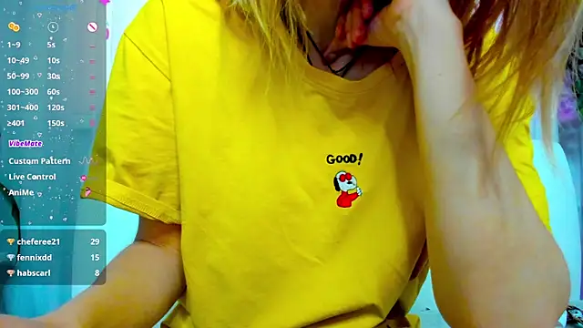 Snapshot of Bell_a_mi_ chatting on 03/19/25, 06:24 Bell a mi online show from 03/19/25, 06:24