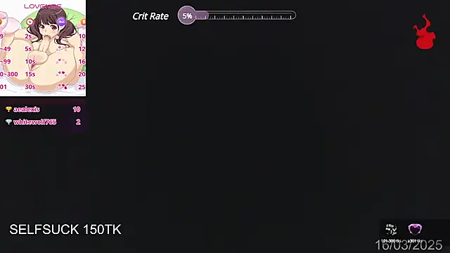 Herazuline online show from 03/17/25, 07:24