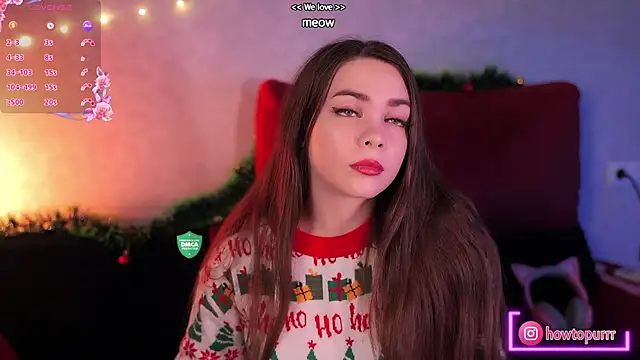 Snapshot of How2Meow chatting on 12/02/24, 05:15 How2Meow online show from 12/02/24, 05:15