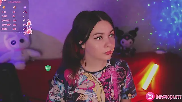 Snapshot of How2Meow chatting on 10/16/25, 04:52 How2Meow online show from 10/16/25, 04:52