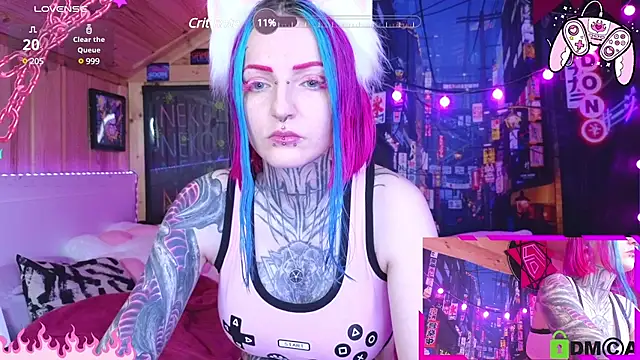 Snapshot of NekoCyber chatting on 12/09/24, 01:51 NekoCyber online show from 12/09/24, 01:51