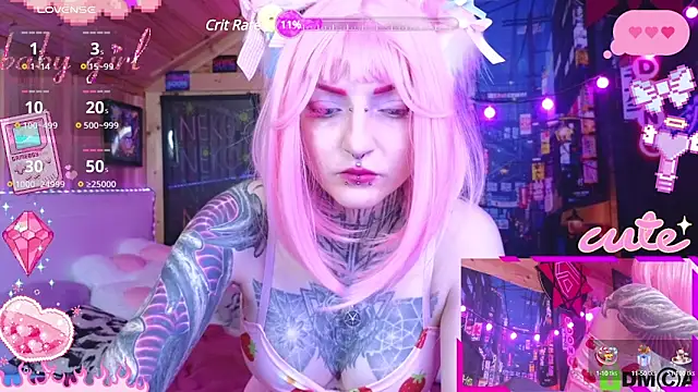 Snapshot of NekoCyber chatting on 12/15/24, 03:24 NekoCyber online show from 12/15/24, 03:24