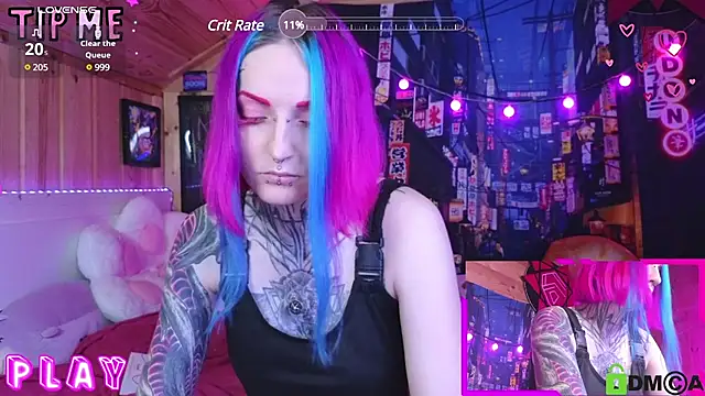 Snapshot of NekoCyber chatting on 12/20/24, 03:03 NekoCyber online show from 12/20/24, 03:03