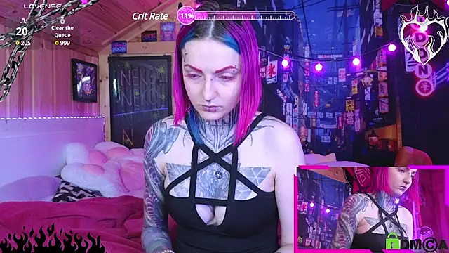 Snapshot of NekoCyber chatting on 12/26/24, 06:22 NekoCyber online show from 12/26/24, 06:22