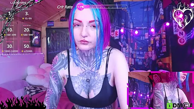 Snapshot of NekoCyber chatting on 12/30/24, 04:20 NekoCyber online show from 12/30/24, 04:20