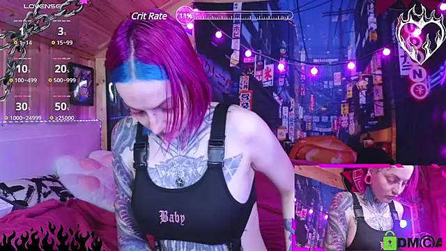 Snapshot of NekoCyber chatting on 01/22/25, 04:34 NekoCyber online show from 01/22/25, 04:34