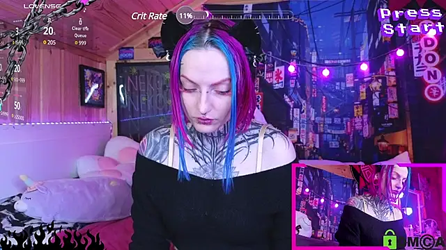 Snapshot of NekoCyber chatting on 03/08/25, 05:28 NekoCyber online show from 03/08/25, 05:28