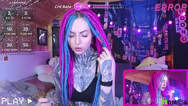 Snapshot of NekoCyber chatting on 09/10/25, 04:34 NekoCyber online show from 09/10/25, 04:34