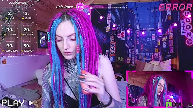 Snapshot of NekoCyber chatting on 09/21/25, 04:47 NekoCyber online show from 09/21/25, 04:47