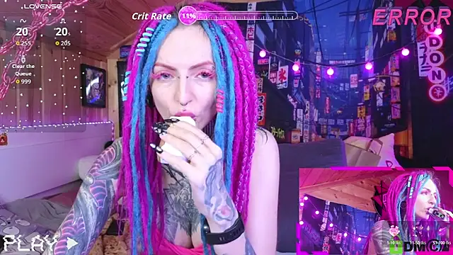 Snapshot of NekoCyber chatting on 09/25/25, 05:00 NekoCyber online show from 09/25/25, 05:00