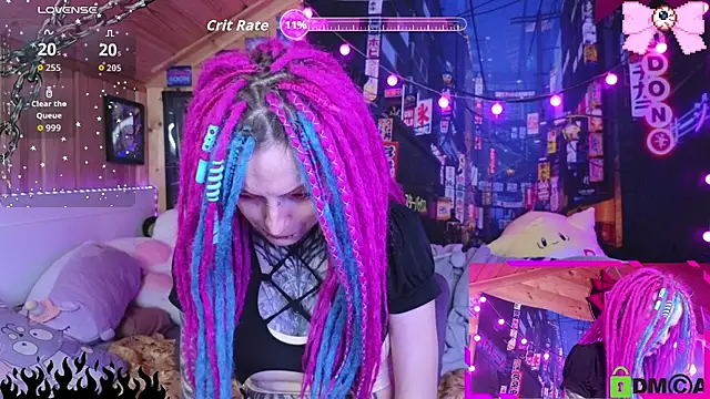 Snapshot of NekoCyber chatting on 09/28/25, 05:02 NekoCyber online show from 09/28/25, 05:02