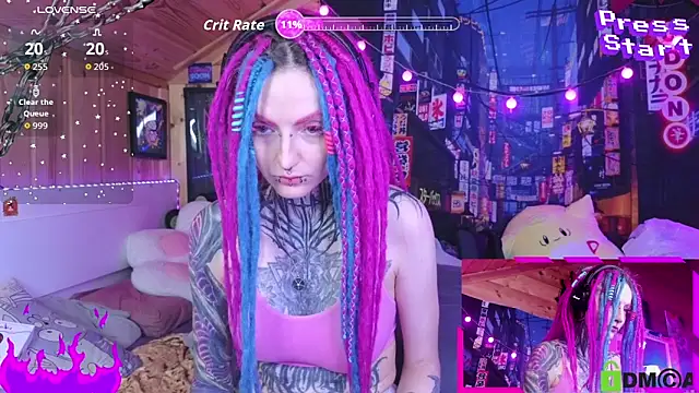 Snapshot of NekoCyber chatting on 10/08/25, 04:54 NekoCyber online show from 10/08/25, 04:54