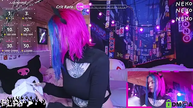 NekoCyber online show from 04/12/26, 05:01