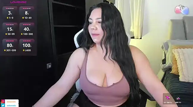 ambar-wells online show from 02/16/25, 05:48