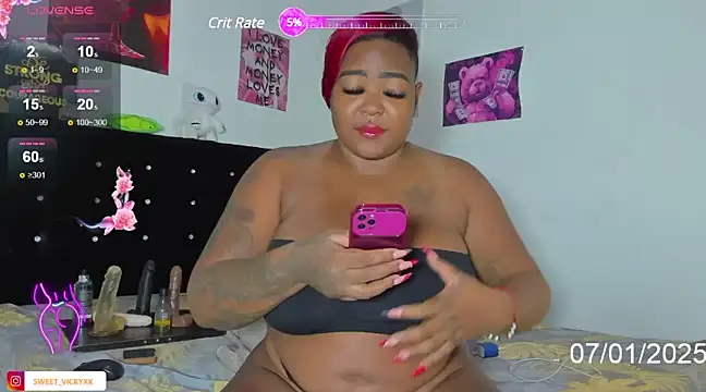 Snapshot of SWEETVICKY_XX chatting on 01/07/25, 03:12 SWEETVICKY XX online show from 01/07/25, 03:12