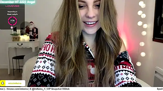 Snapshot of ImKeira chatting on 12/20/24, 08:23 ImKeira online show from 12/20/24, 08:23