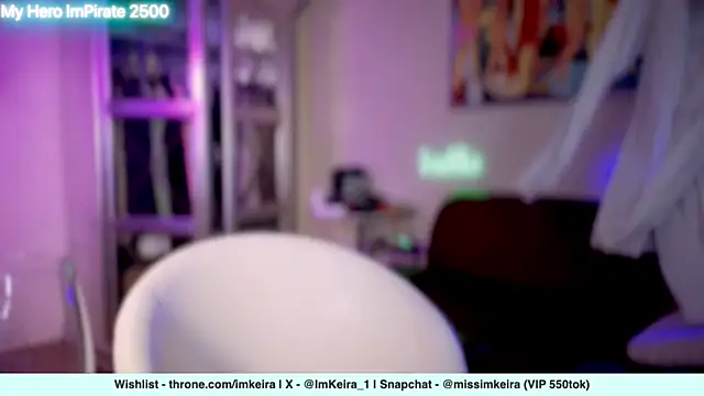 Snapshot of ImKeira chatting on 01/17/25, 10:12 ImKeira online show from 01/17/25, 10:12