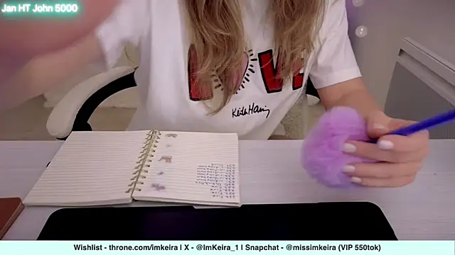 Snapshot of ImKeira chatting on 01/27/25, 07:56 ImKeira online show from 01/27/25, 07:56