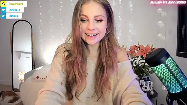 Snapshot of ImKeira chatting on 01/18/26, 08:01 ImKeira online show from 01/18/26, 08:01