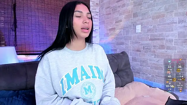 Snapshot of SALOME_CLARK1 chatting on 02/24/25, 12:16 SALOME CLARK1 online show from 02/24/25, 12:16
