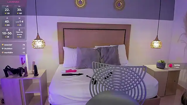 valeria acosta  online show from 02/08/25, 07:26