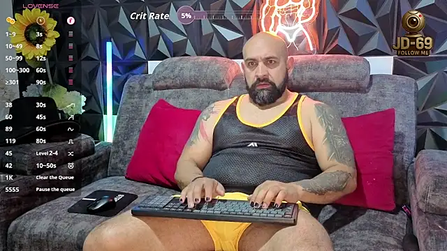 Snapshot of JD-69 chatting on 09/25/25, 07:39 JD-69 online show from 09/25/25, 07:39